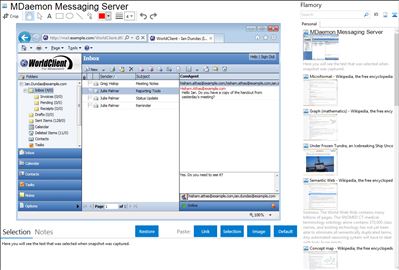 MDaemon Messaging Server - Flamory bookmarks and screenshots