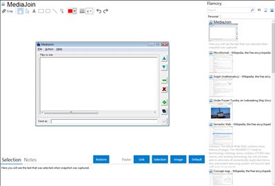 MediaJoin - Flamory bookmarks and screenshots