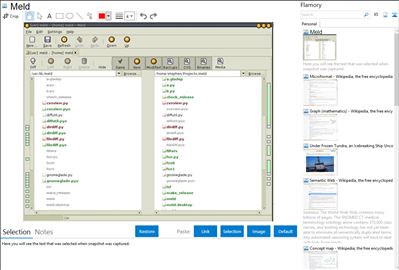 Meld - Flamory bookmarks and screenshots