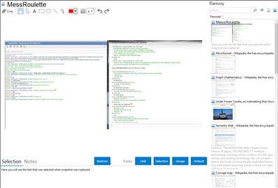 MessRoulette - Flamory bookmarks and screenshots