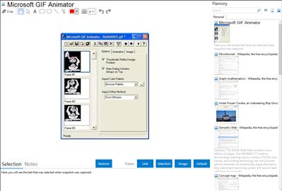 Microsoft GIF Animator - Flamory bookmarks and screenshots