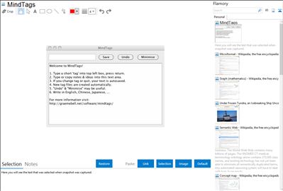 MindTags - Flamory bookmarks and screenshots