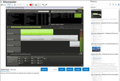 Mixmeister - Flamory bookmarks and screenshots