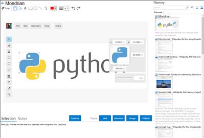 Mondrian - Flamory bookmarks and screenshots