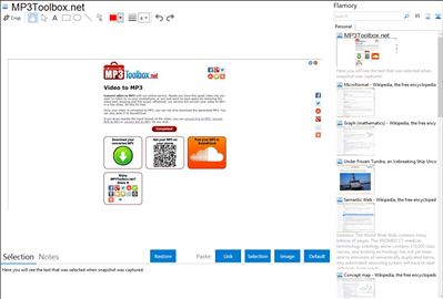 MP3Toolbox.net - Flamory bookmarks and screenshots