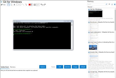 Git for Windows - Flamory bookmarks and screenshots