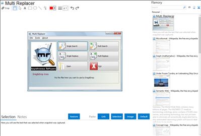 Multi Replacer - Flamory bookmarks and screenshots