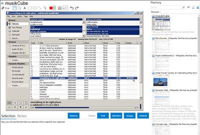 musikCube - Flamory bookmarks and screenshots