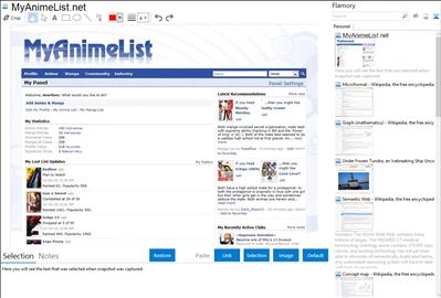 MyAnimeList.net - Flamory bookmarks and screenshots