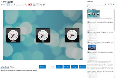 myBoard - Flamory bookmarks and screenshots