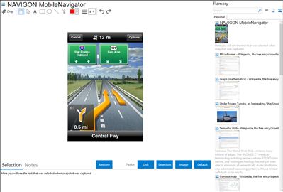 NAVIGON MobileNavigator - Flamory bookmarks and screenshots