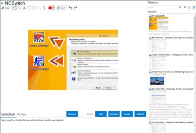 NCSwitch - Flamory bookmarks and screenshots