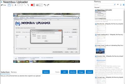 Neembuu Uploader - Flamory bookmarks and screenshots