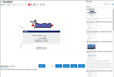 NeoMail - Flamory bookmarks and screenshots