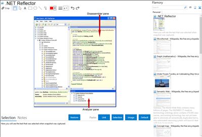 .NET Reflector - Flamory bookmarks and screenshots