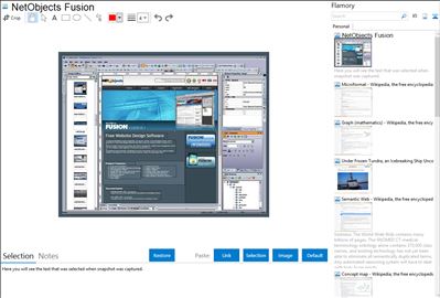 NetObjects Fusion - Flamory bookmarks and screenshots