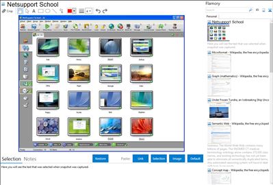 Netsupport School - Flamory bookmarks and screenshots