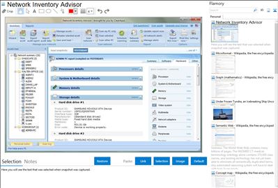 Network Inventory Advisor - Flamory bookmarks and screenshots