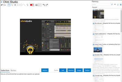 Ohm Studio - Flamory bookmarks and screenshots