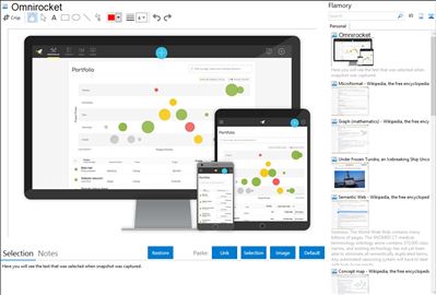 Omnirocket - Flamory bookmarks and screenshots
