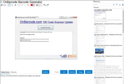 OnBarcode Barcode Generator - Flamory bookmarks and screenshots