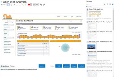 Open Web Analytics - Flamory bookmarks and screenshots