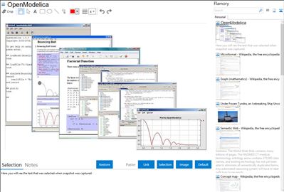 OpenModelica - Flamory bookmarks and screenshots