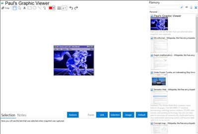 Paul's Graphic Viewer - Flamory bookmarks and screenshots