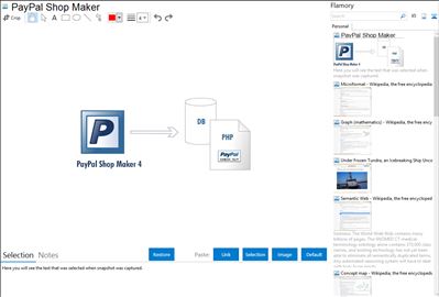 PayPal Shop Maker - Flamory bookmarks and screenshots