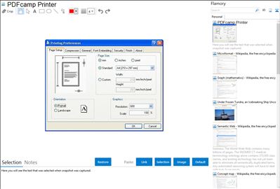 PDFcamp Printer - Flamory bookmarks and screenshots