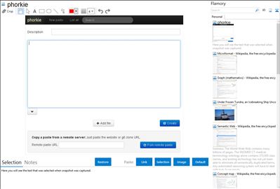 phorkie - Flamory bookmarks and screenshots