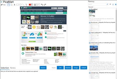PicaMart - Flamory bookmarks and screenshots
