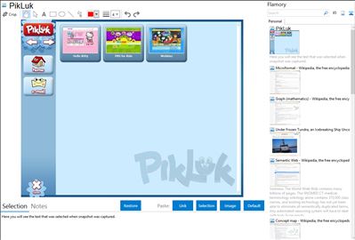 PikLuk - Flamory bookmarks and screenshots