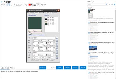 Pipette - Flamory bookmarks and screenshots