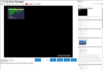 PLoP Boot Manager - Flamory bookmarks and screenshots