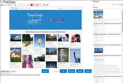 PopClogs - Flamory bookmarks and screenshots