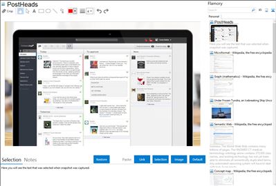 PostHeads - Flamory bookmarks and screenshots