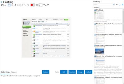 Postling - Flamory bookmarks and screenshots