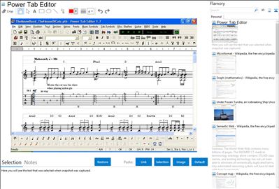 Power Tab Editor - Flamory bookmarks and screenshots
