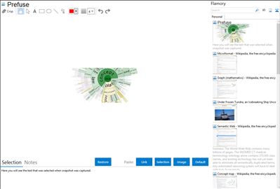Prefuse - Flamory bookmarks and screenshots