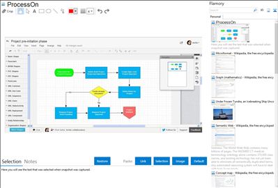 ProcessOn - Flamory bookmarks and screenshots