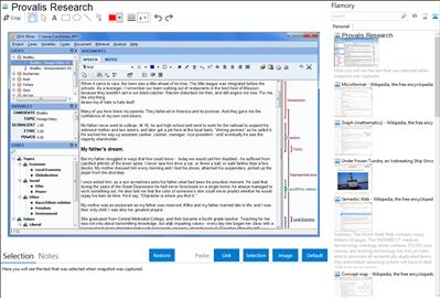 Provalis Research - Flamory bookmarks and screenshots