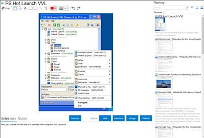 PS Hot Launch VVL - Flamory bookmarks and screenshots