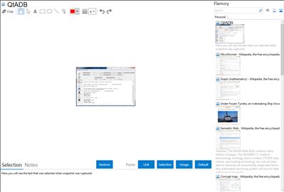 QtADB - Flamory bookmarks and screenshots