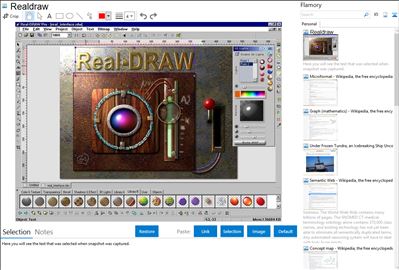 Realdraw - Flamory bookmarks and screenshots