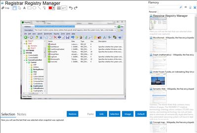 Registrar Registry Manager - Flamory bookmarks and screenshots