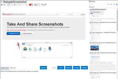 ReloadoScreenshot - Flamory bookmarks and screenshots