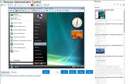 Remote Administrator Control - Flamory bookmarks and screenshots