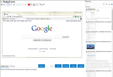 RoboForm - Flamory bookmarks and screenshots