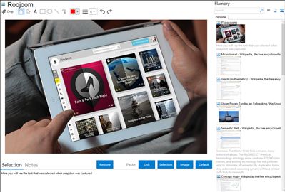 Roojoom - Flamory bookmarks and screenshots